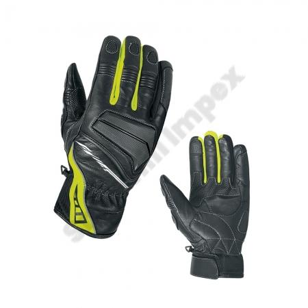 Leather Textile Gloves