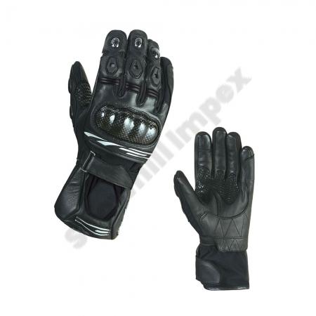 Leather Textile Gloves