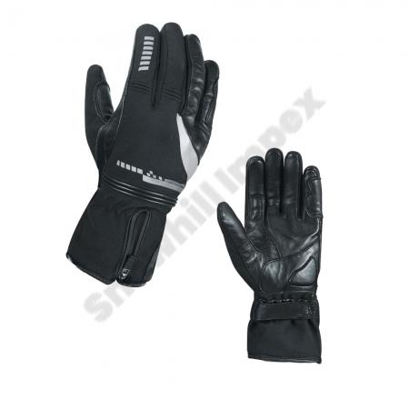 Leather Textile Gloves